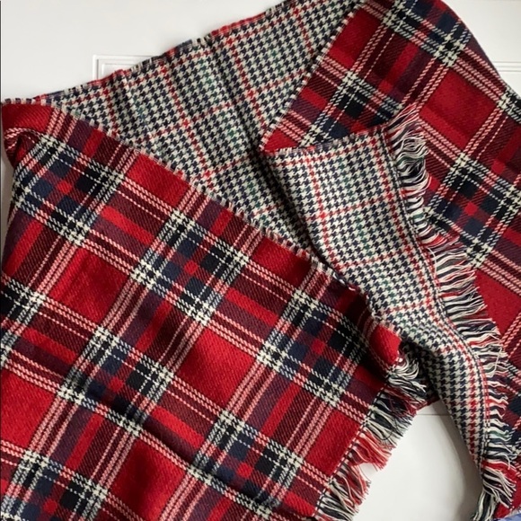 Accessories - Plaid Blanket Scarf Shawl